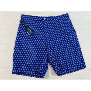 Polo Golf Ralph Lauren Shorts Mens 34 Classic Fit Stretch Flat Front Blue $98